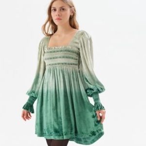 Urban outfitters Isobel smocked mini dress
